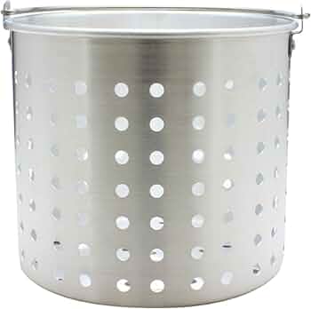 Thunder Group ALSKBK002, Aluminum Steamer Basket for Stock Pots