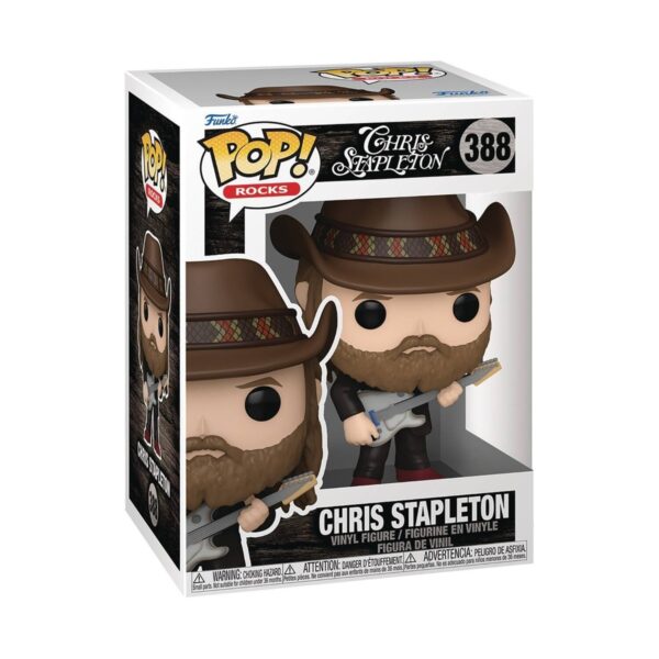 Funko Pop! Rocks Chris Stapleton Vinyl Figure #388